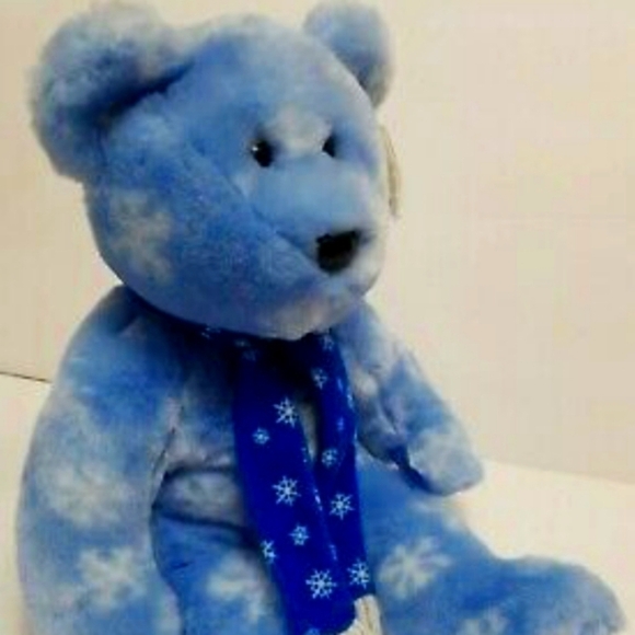 🌻3 for $15🌻Beanie Baby 2002 Winter Bear, 14' - Picture 1 of 2